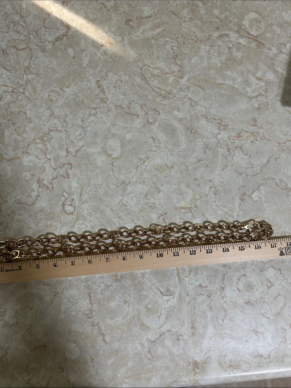 MICHAEL Michael Kors Gold-Tone Chain Belt